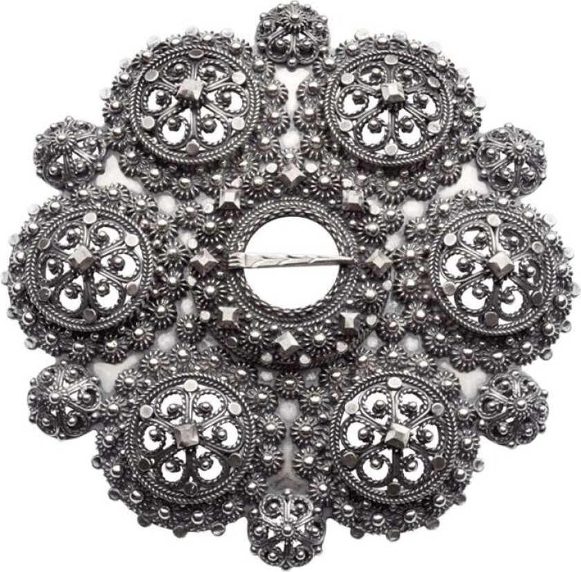 Bilde av Bolesølje Telemark i 830 oksidert sølv