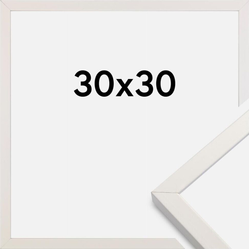 Bilde av Focus Ramme Soul Hvit 30x30 Cm