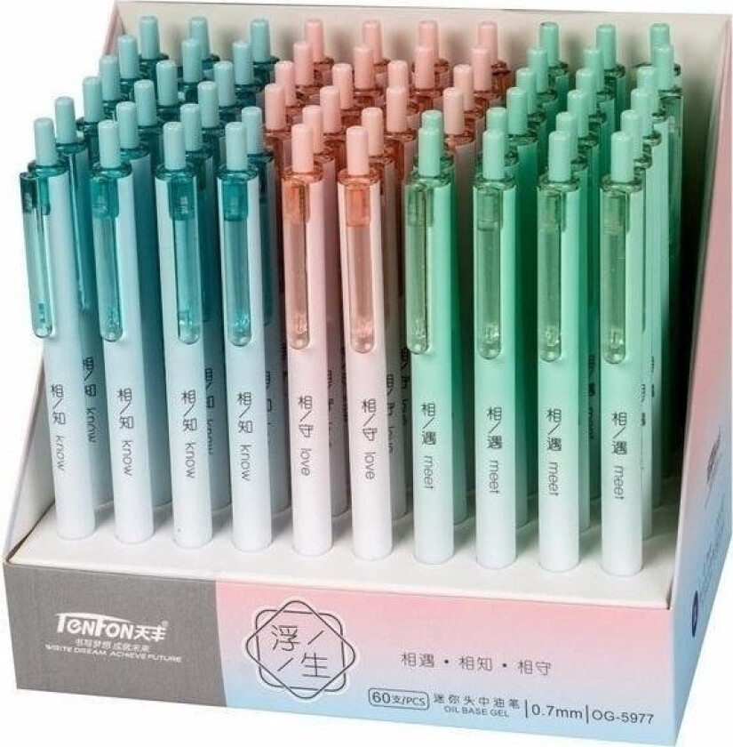 Fandy Ting Mix Kulepenn (60 Stk)