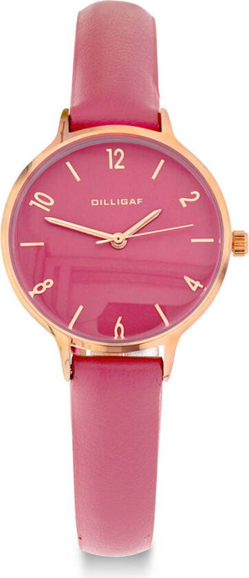 , Dameklokke med rosa rem