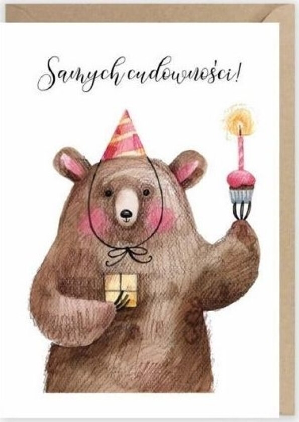 Eco Bursdagskort Alle Fantastiske Ting K010