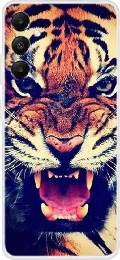 Samsung Galaxy A05s Fleksibel Plastdeksel m. Motiv - Tiger
