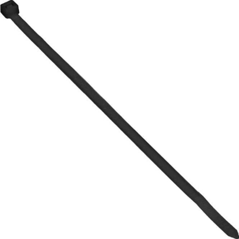 Orno Organizer Buntebånd, Svart, Uv-Bestandig, Bredde 4,8Mm, Lengde 200Mm, 100 Stk.