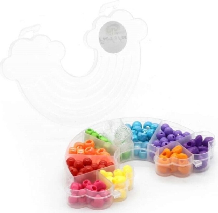 Regnbue Perlemix Ass. Former Og Farver