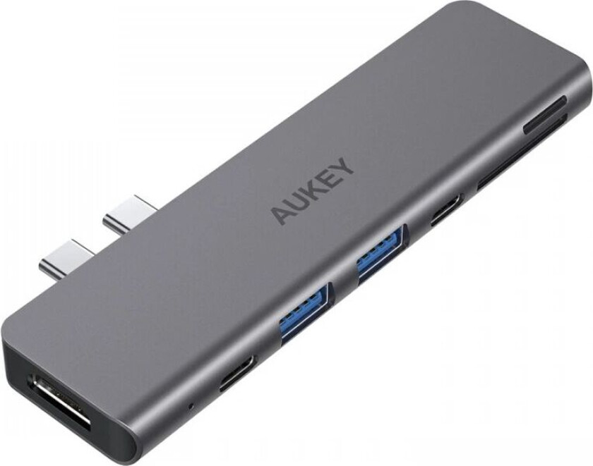 Aukey Cb-C76 Thunderbolt 3 Usb Hub - 7 Porter