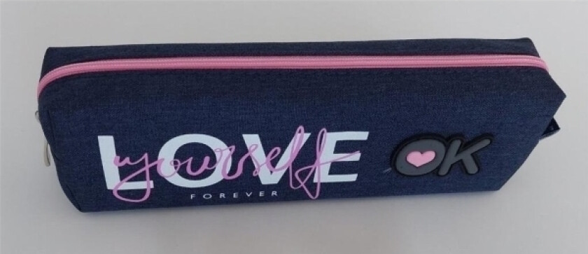 Pencil Case Fresh Pencil Case Small Tube Love Yourself Forever Ok Fresh