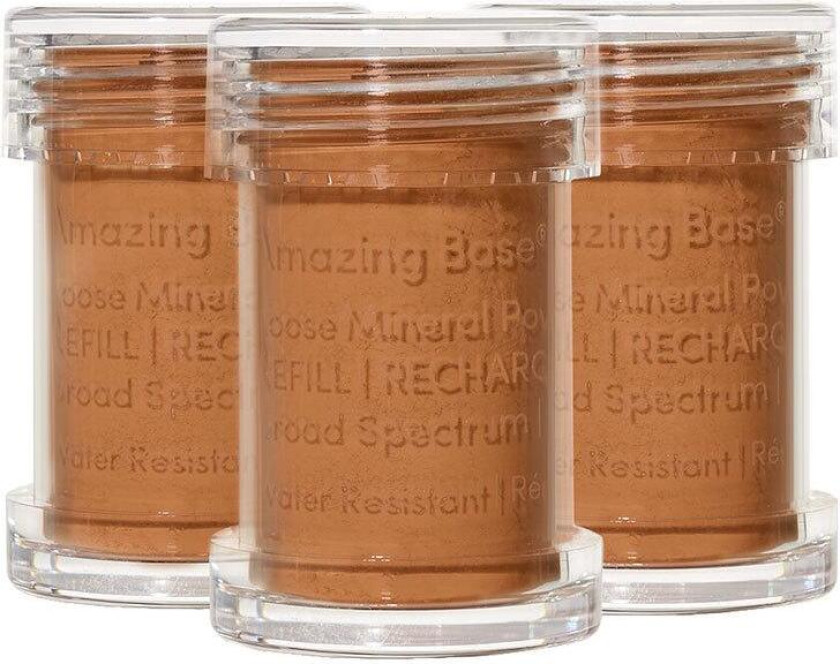 Amazing Base Refillable Brush Warm Brown 3 Pack Refi