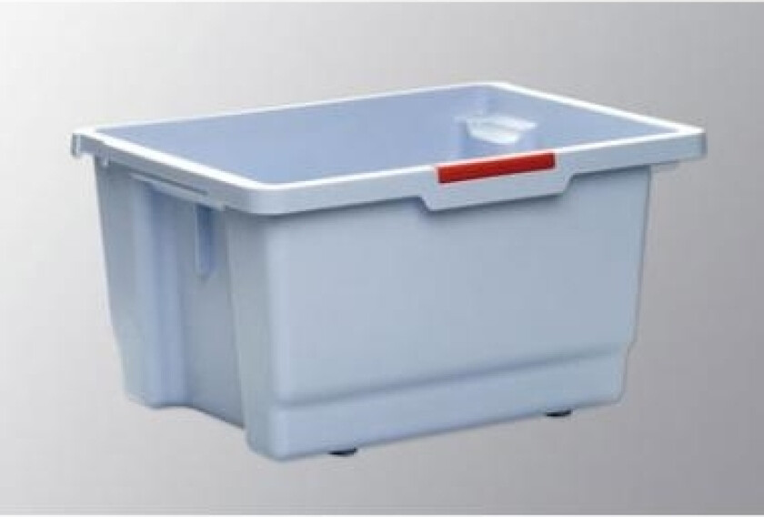 Mopbox Vileda 15 Ltr Med 2X4 Farveclips Grå,5 Stk/Krt