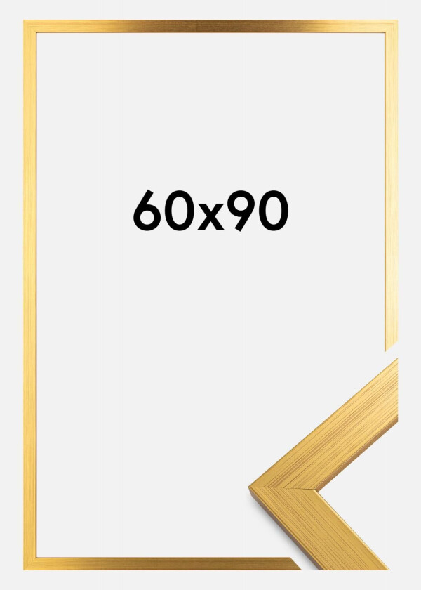 Ramme Gold Wood 60x90 Cm