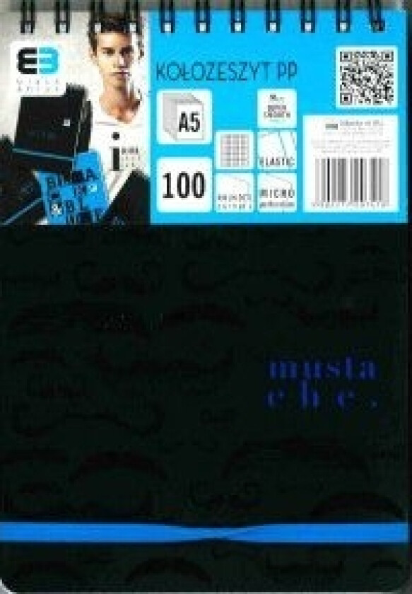 Interprint Circle Notatbok A5/100 Kvadratiske Ark