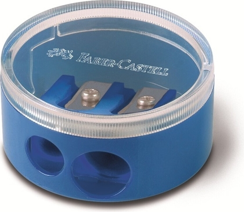 Bilde av 185418, Manuell Blyantspisser, Svart, Blå, Rød