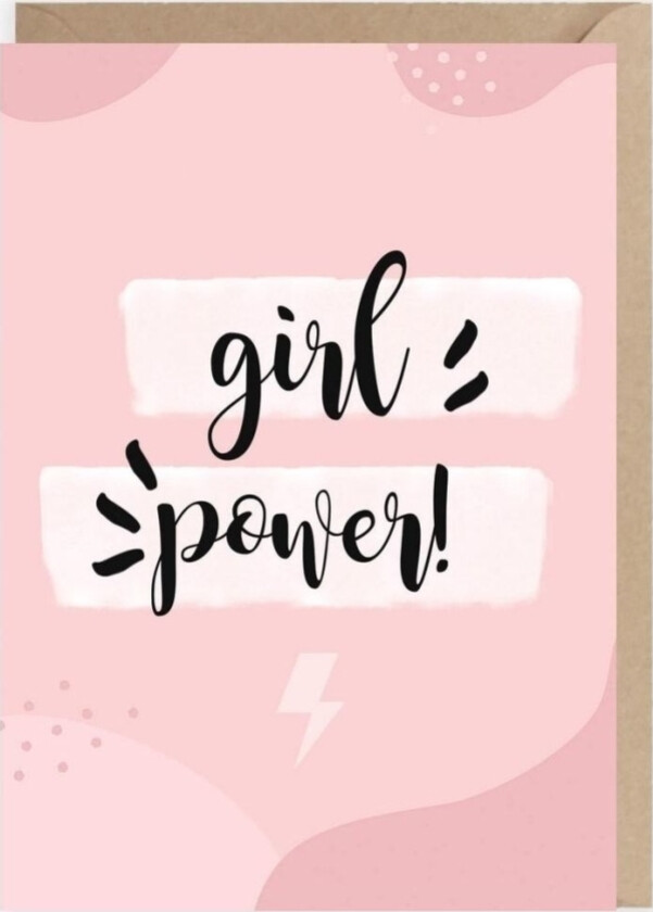 Girls Power Gratulasjonskort K105