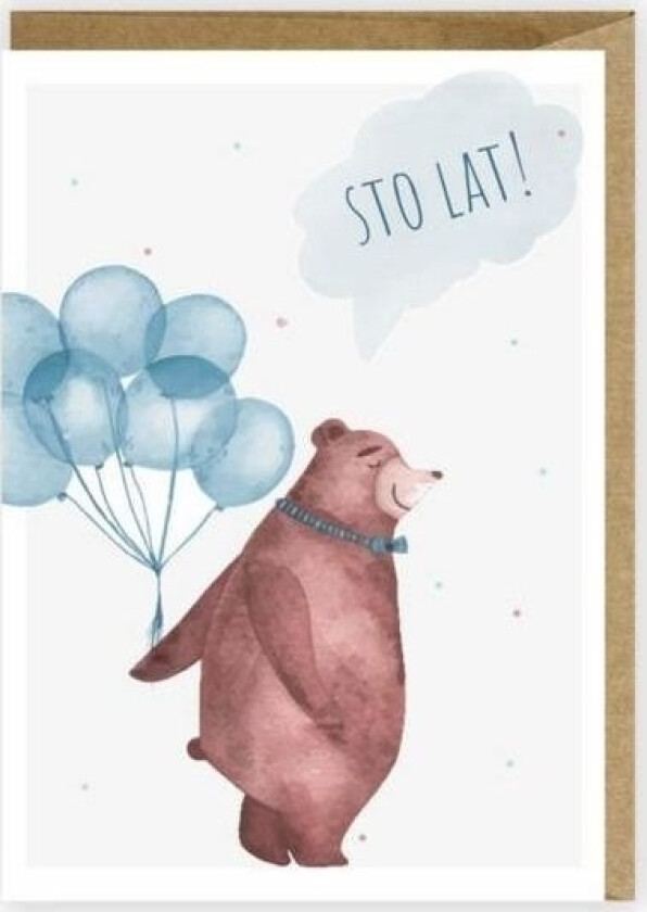 Bursdagskort, Øko Konvolutt K021