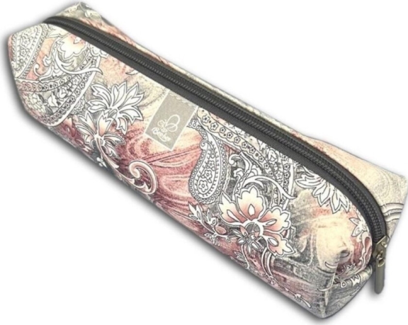 Bee-Bee Pennal Rektangulært Paisley Pennal, Grått