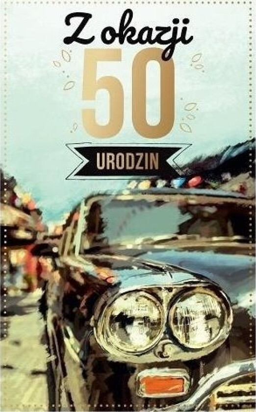 Abcard Gratulasjonskort Bursdag 50 P06