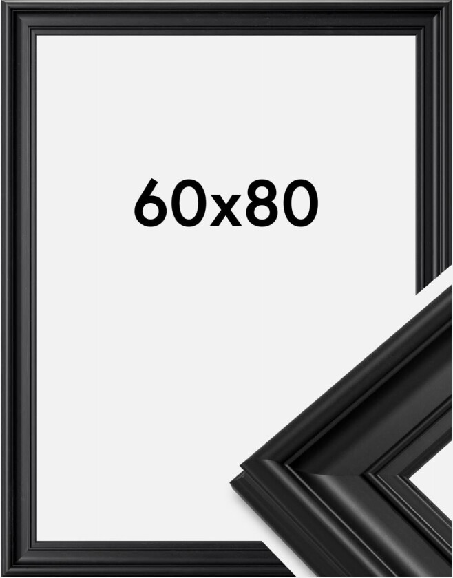 Ramme Mora Premium Svart 60x80 Cm