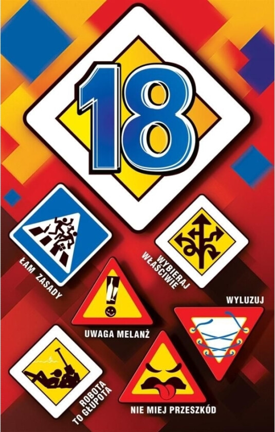 Ab-Kort Gratulasjonskort Bursdag 18 Us06