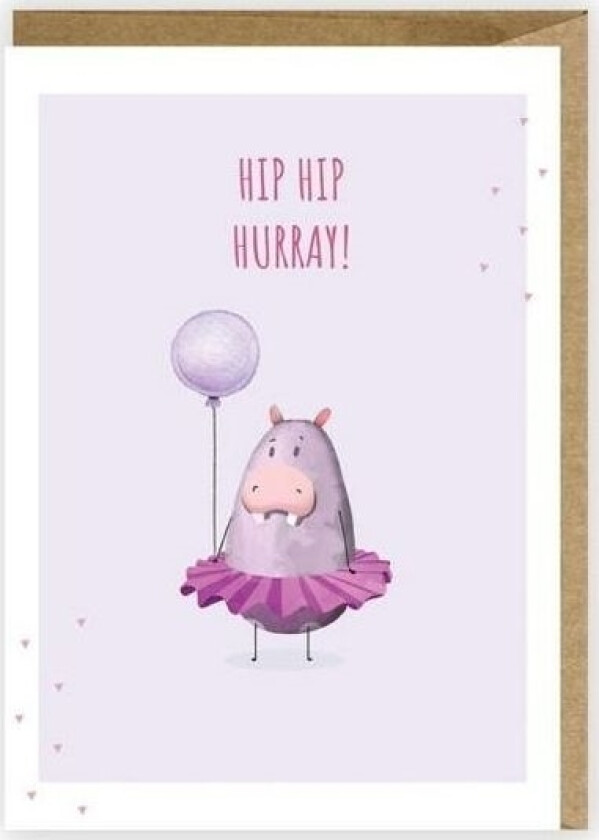 Bursdagskort, Øko Konvolutt K022