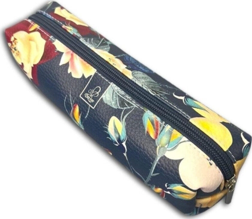 Bee-Bee Pennal Rektangulært Pennal Med Gule Blomster