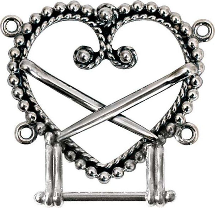 Veskestøl Østfold i 830 oksidert sølv