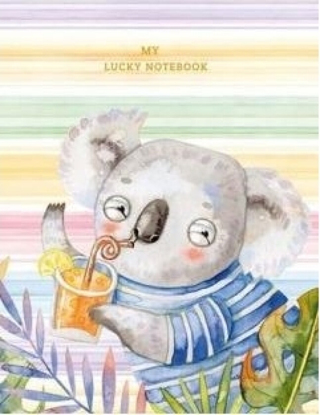 Frisk Dekorativ Notatbok 128X1165/64K Koala Rutenett