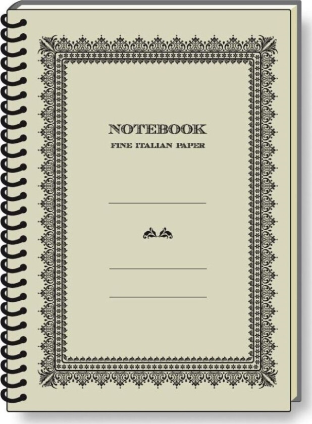 Dekorativ Notatbok A6 Br Nb S18 P