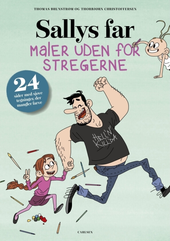 Sallys Far Maler Uden For Stregerne (Kolli 6) | Thomas Brunstrøm