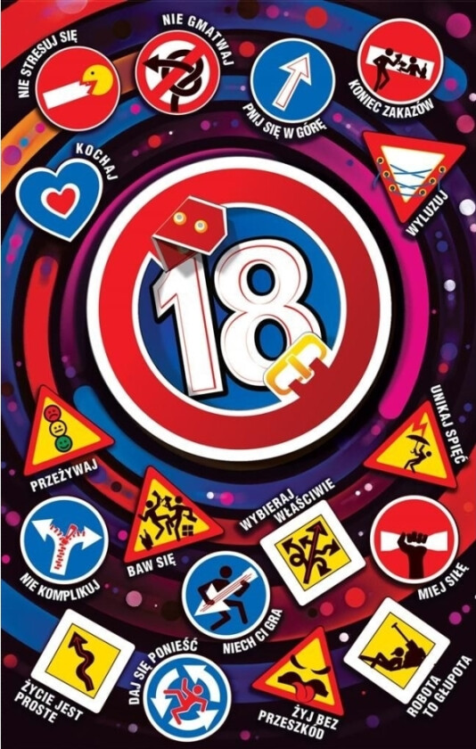 Ab-Kort Gratulasjonskort Bursdag 18 Us08