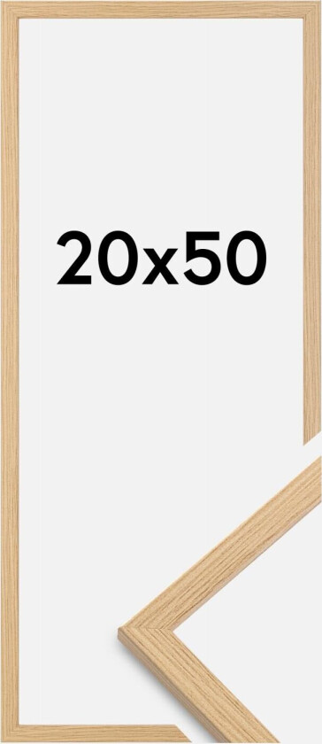 Ramme Galant Akrylglass Eik 20x50 Cm