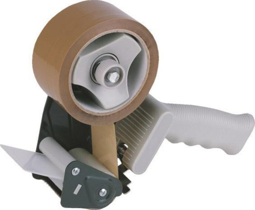 Grå Pakketape Dispenser 11591 Giljotin Giljotin