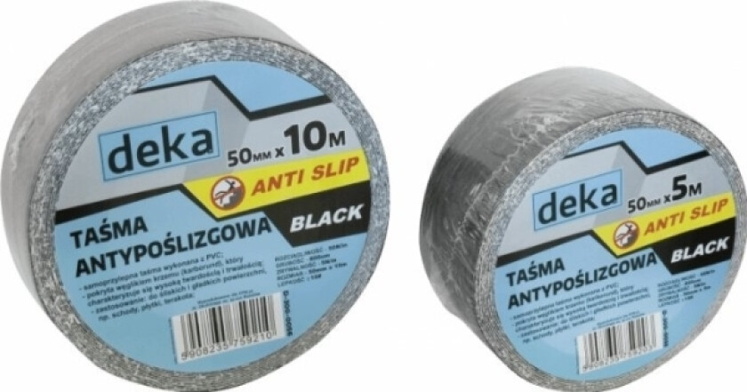 Deca Tape Anti Slip Sort 50Mm*10M Sort