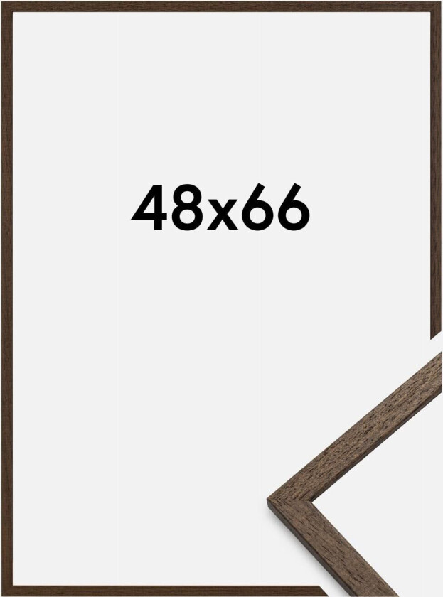 Ramme Edsbyn Akrylglass Valnøtt 48x66 Cm