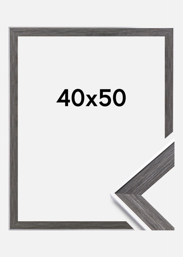 Ramme Bohemian Grå 40x50 Cm