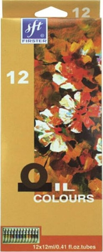 Titan Titanum Oljemaling 12 Col. - 117240