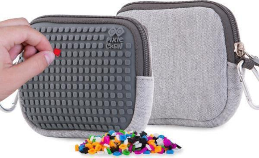 Cass Film Pennal Glidelåspose Med Grått Panel