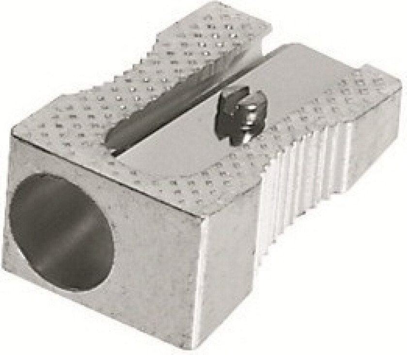 183100, Manuell Blyantspisser, Metallisk, Metall