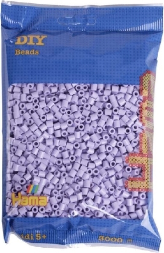 Hama Midi Perler 3000Stk Lys Lavendel