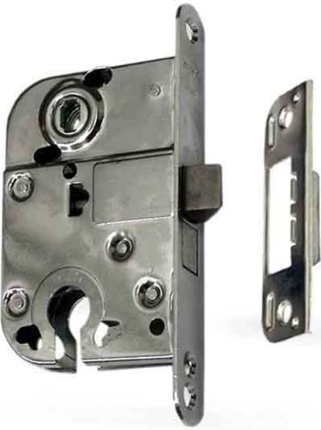 Mortise Lock 2018 Chromium Witouht Plat