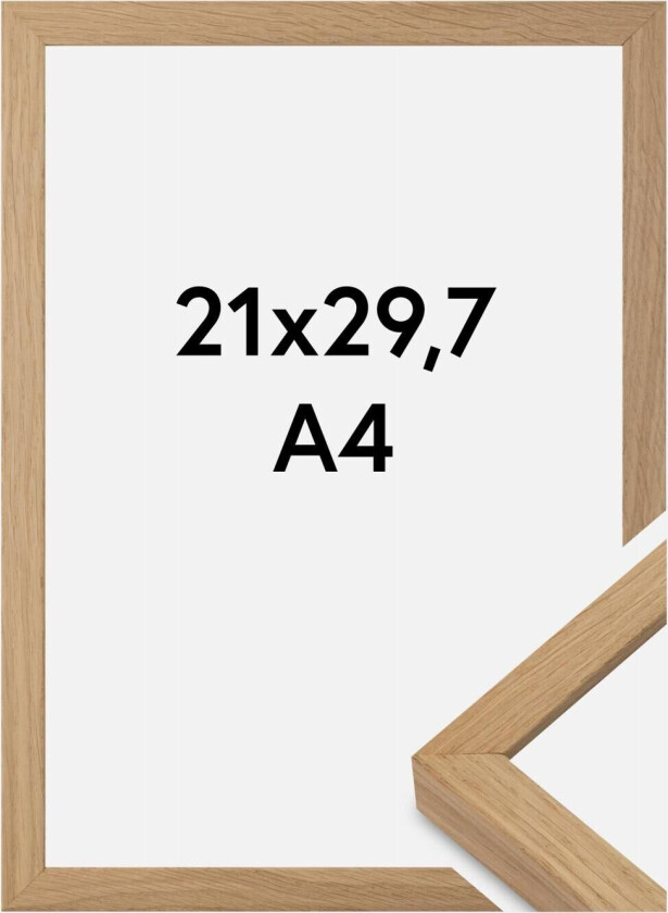 Ramme  Premium Quadrum Eik 21x29,7 Cm (A4)