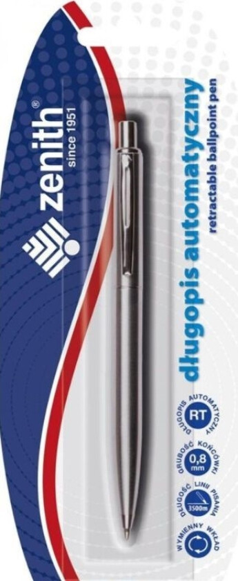 Silver Bls Uttrekkbar Kulepenn (161872)