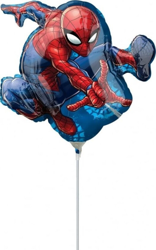 Amscan Folieballong Til Spiderman-Pinne - 37 Cm - 1 Stk, Universal