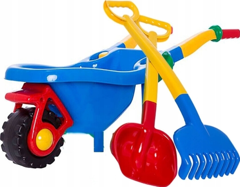 Hemar Hage Trillebår Til Barn Spade Rake Fargerik 3 Stk.