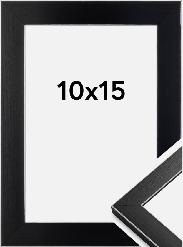 Ramme New York Svart 10x15 Cm