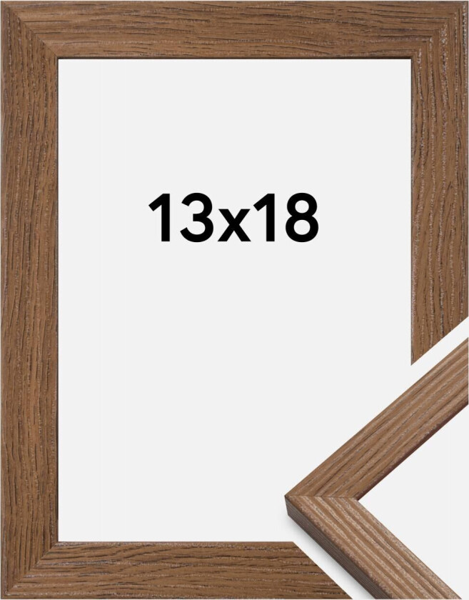 Ramme Fiorito Mørk Eik 13x18 Cm