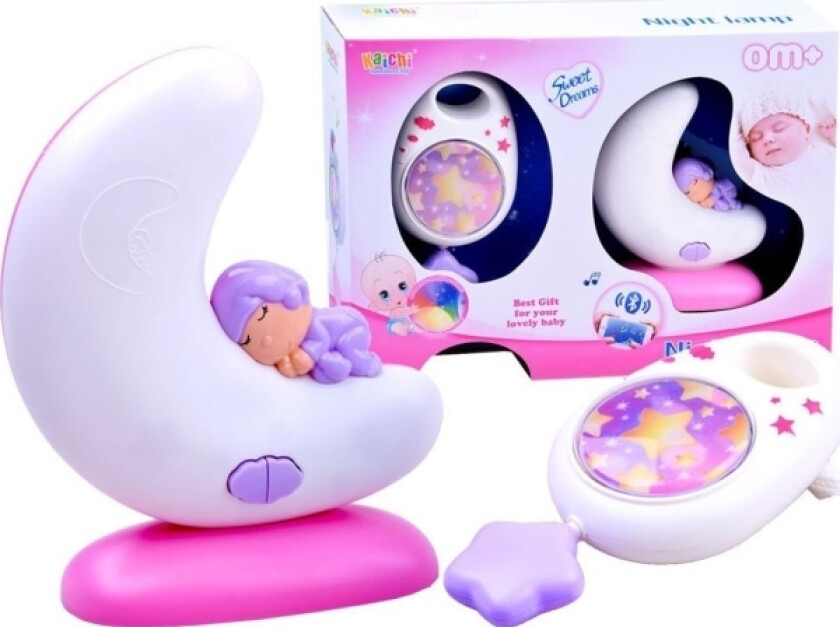 2In1 Musikkboks + Nattlampe Med Bluetooth Za2645