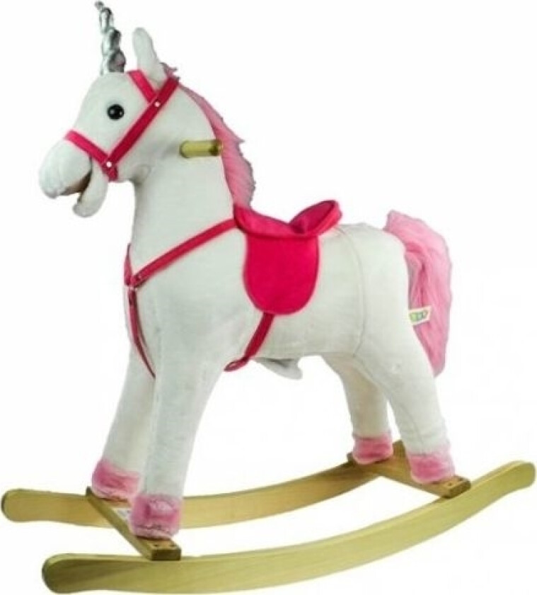 Lean Sport Gyngehest Unicorn White Sounds 75 Cm