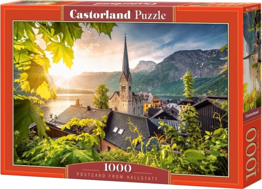 Castorland Postcard From Hallstatt 1000 Pcs, 1000 Stykker, Landskap, 9 År