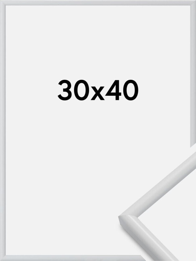 Ramme Galeria Hvit 30x40 Cm