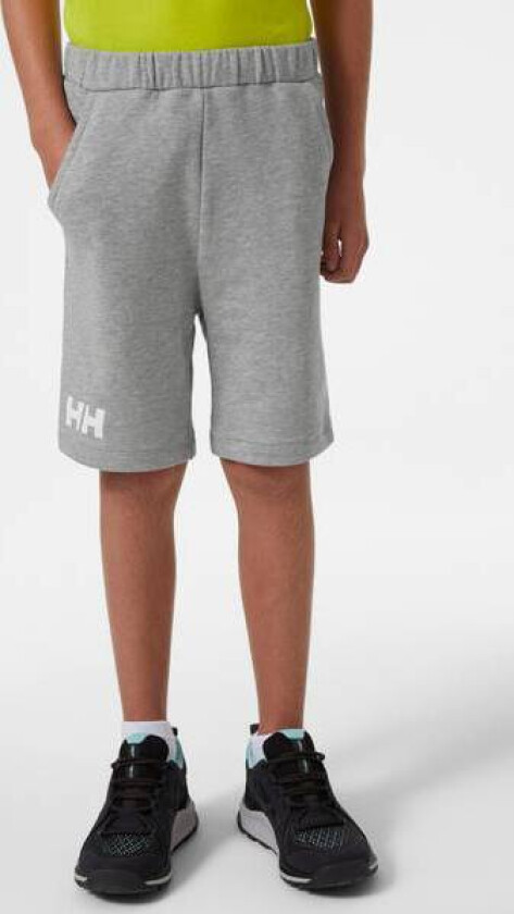 Jr HH Logo Shorts Grey Melange