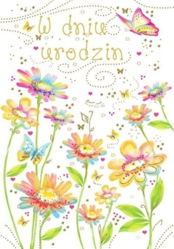 Gratulasjonskort Bursdag Ts109